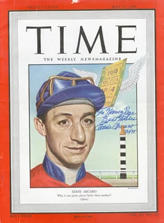Eddie Arcaro autograph