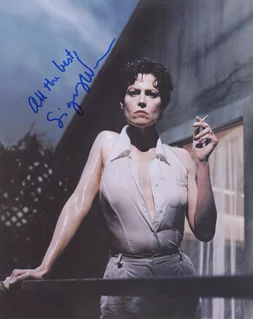 Sigourney Weaver autograph