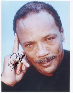 Quincy Jones autograph