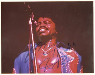 James Brown autograph
