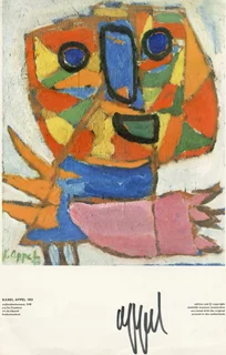 Karel Appel autograph