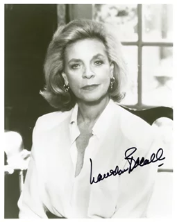 Lauren Bacall autograph
