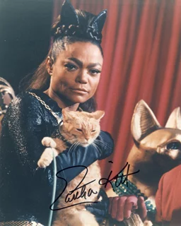 Eartha Kitt autograph