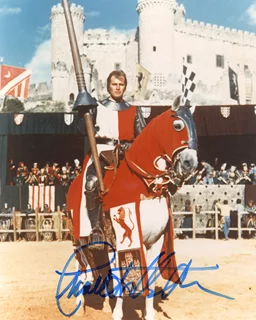 Charlton Heston autograph