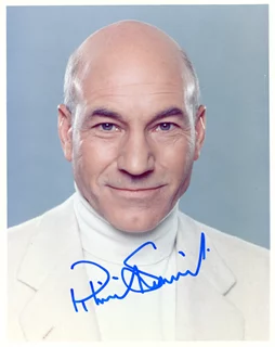 Patrick Stewart autograph