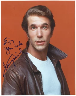 Henry Winkler autograph