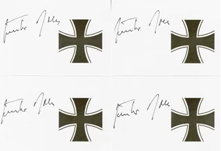 Gunther Rall autograph