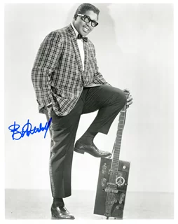 Bo Diddley autograph
