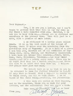 Tyrone Power autograph