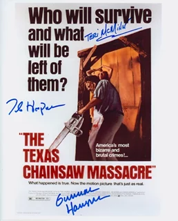 The Texas Chainsaw Massacre autograph