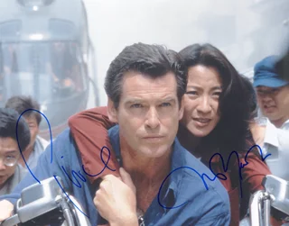 Tomorrow Never Dies autograph