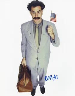 Sacha Baron Cohen autograph