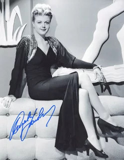 Angela Lansbury autograph