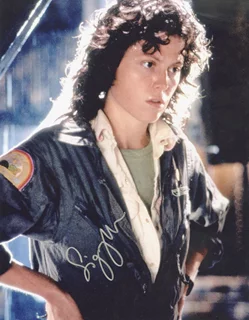 Sigourney Weaver autograph