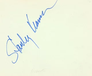 Stanley Kramer autograph