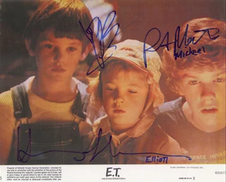 E.T. the Extra-Terrestrial autograph