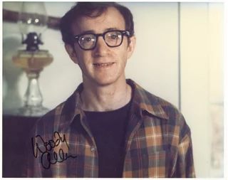 Woody Allen autograph