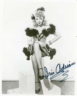 Iris Adrian autograph