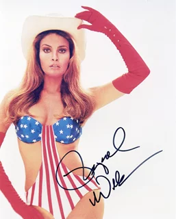 Raquel Welch autograph