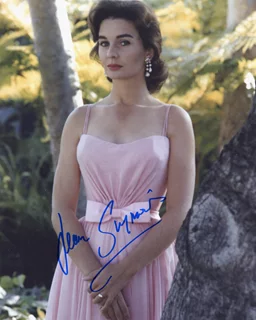 Jean Simmons autograph