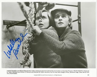Isabella Rossellini autograph