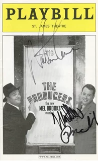 The Producers autograph