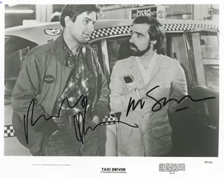 Taxi Driver autograph