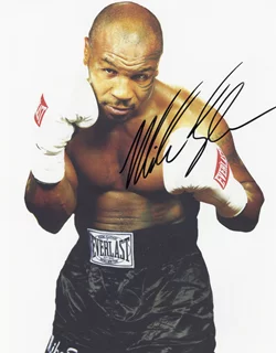 Mike Tyson autograph