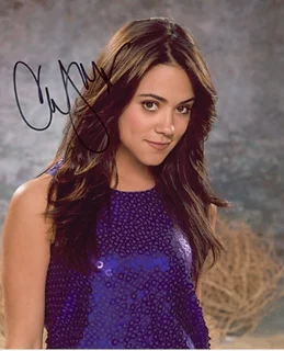 Camille Guaty autograph