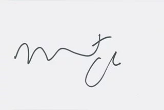 Margaret Cho autograph