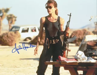 Linda Hamilton autograph
