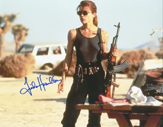 Linda Hamilton autograph