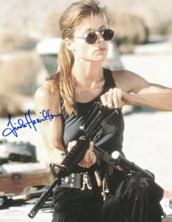 Linda Hamilton autograph