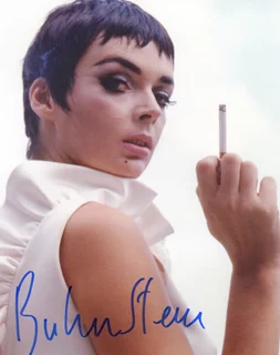 Barbara Steele autograph