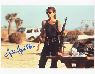 Linda Hamilton autograph