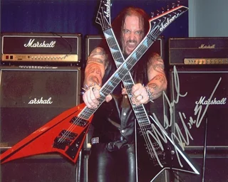 Metal Mike Chlasciak autograph