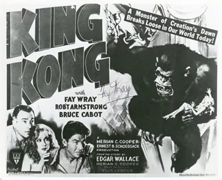 King Kong autograph