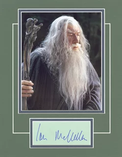 Ian McKellen autograph