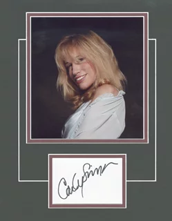 Carly Simon autograph
