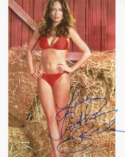Catherine Bach autograph