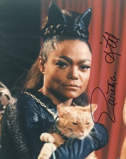 Eartha Kitt autograph