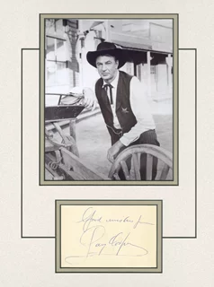 Gary Cooper autograph