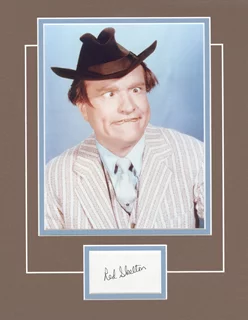 Red Skelton autograph