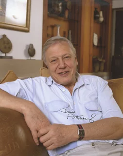 David Attenborough autograph