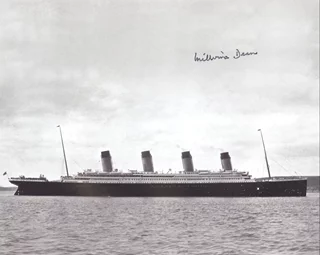 Millvina Dean autograph