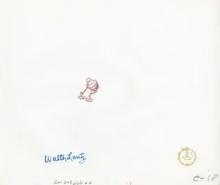 Walter Lantz autograph