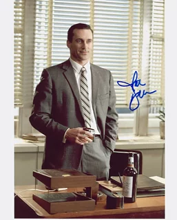Jon Hamm autograph