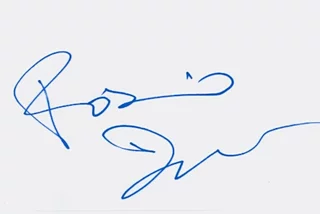 Rosario Dawson autograph
