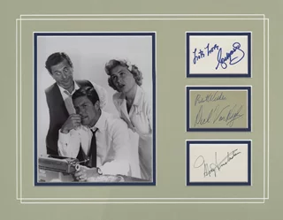 The Dick Van Dyke Show autograph