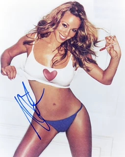 Mariah Carey autograph